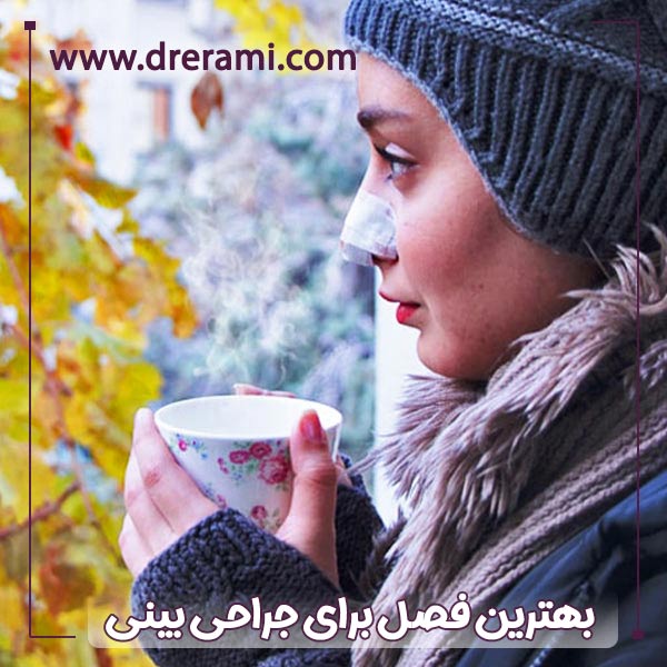 بهترین فصل برای جراحی بینی